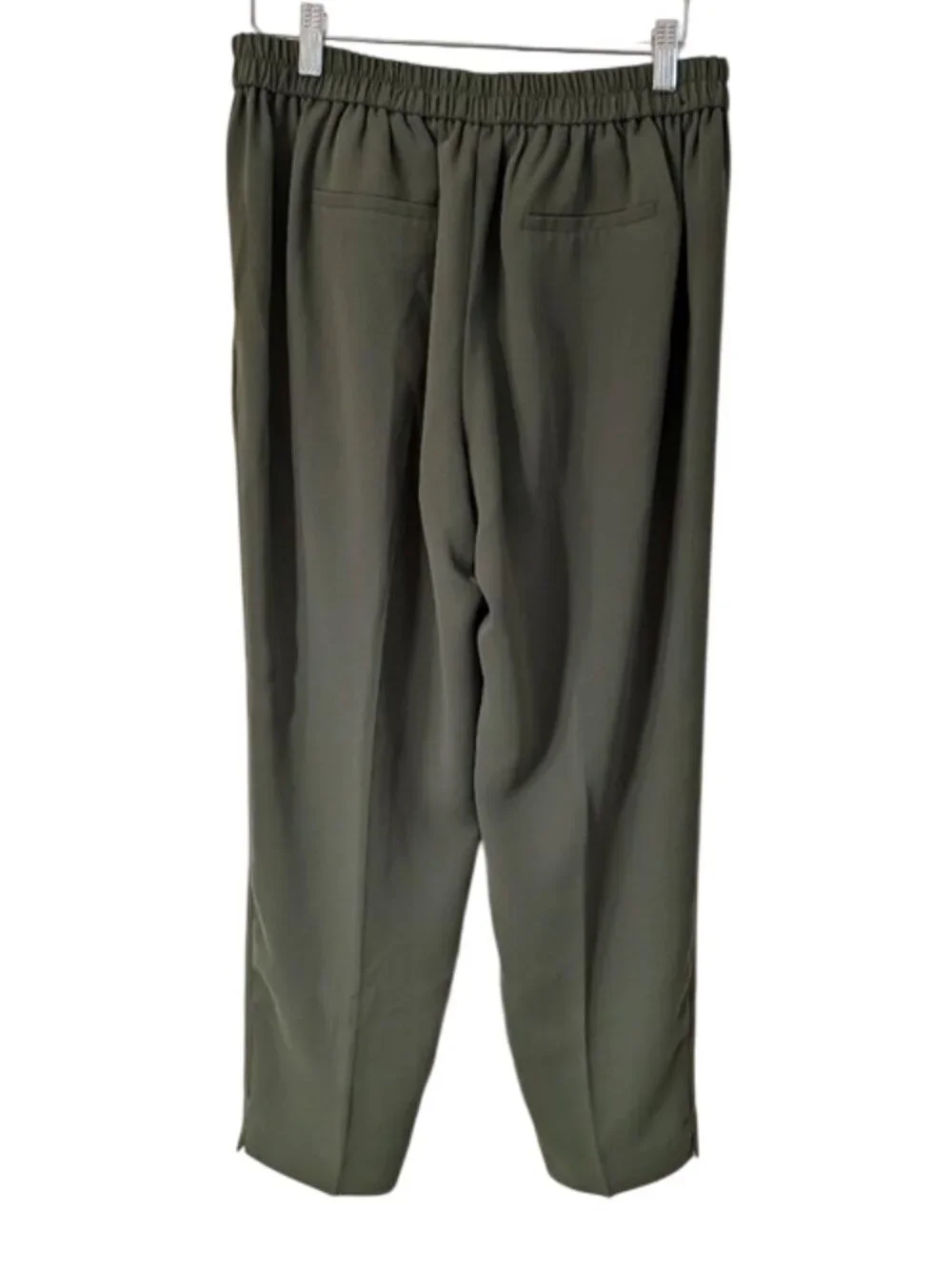 J.‎ Crew Olive Green Jamie Pants Pull On Pockets Size 8